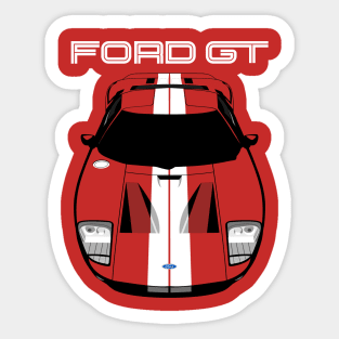 Ford GT 2005-2006 - Multi color and white Sticker